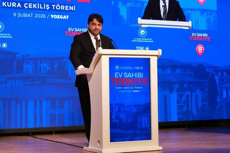 Yozgatta Yüzyılın Konut Projesi kuraları çekildi