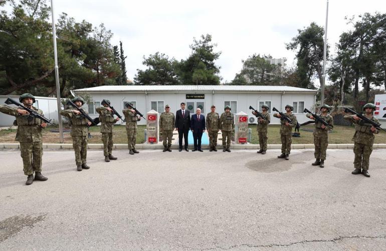 Bakan Güler, Kiliste birlikleri denetledi