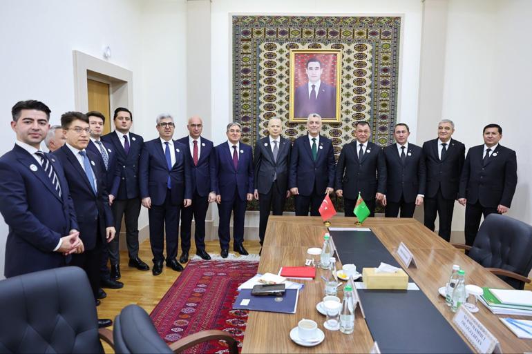 Bakan Bolat, Türkmenistan Bakanlar Kurulu Başkan Yardımcısı Ataguliev ile görüştü