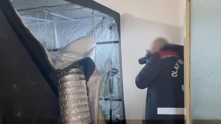 Avcılarda metruk binada uyuşturucu imalathanesi bulundu