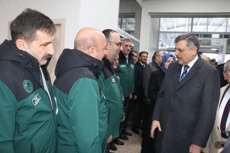 İçişleri Bakanlığına atanan Çiftçi, Erzuruma veda etti