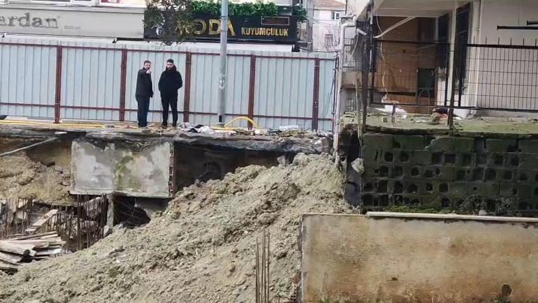 Küçükçekmecede 5 katlı apartman tahliye edildi