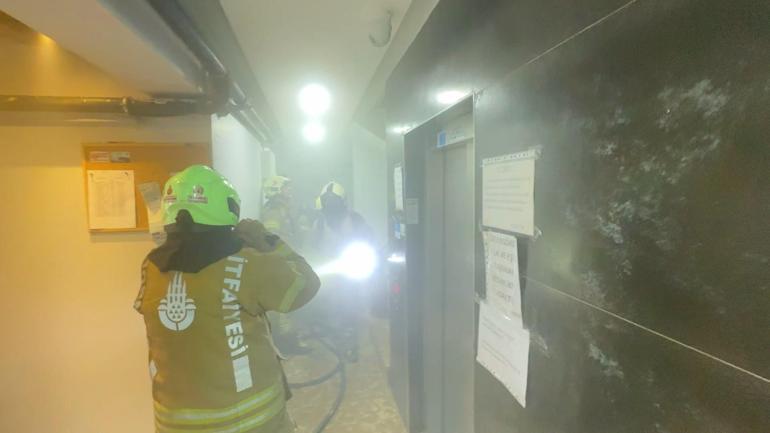 Avcılarda ocakta unutulan yemek paniğe neden oldu