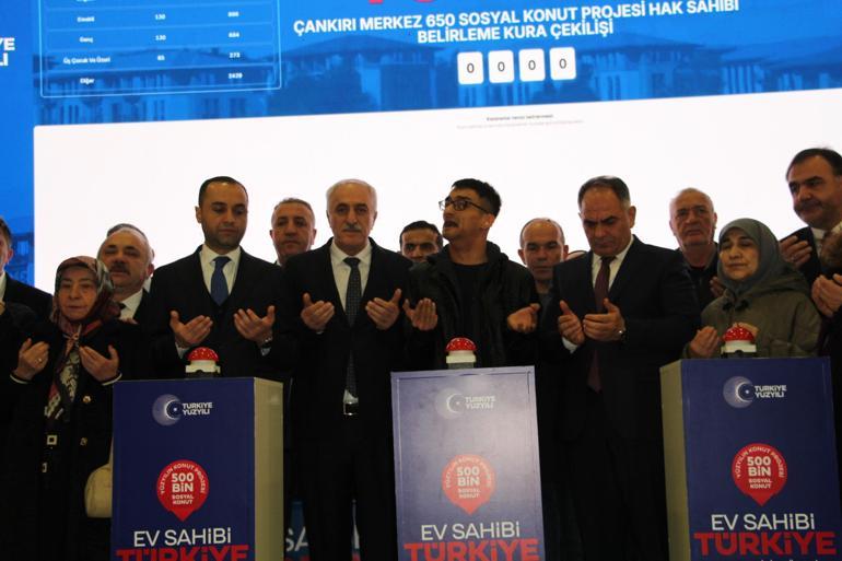 Çankırıda Yüzyılın Konut Projesi kuraları çekildi