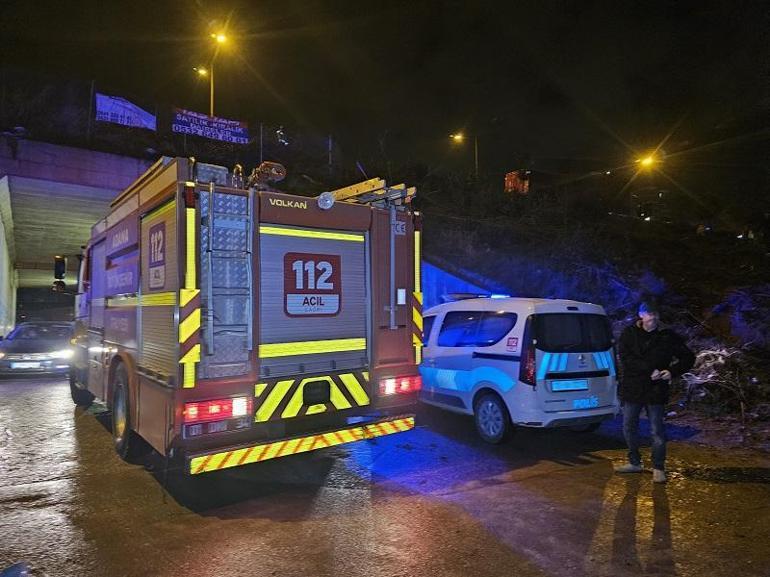 Lastiği patlayan otomobil, şarampole yuvarlandı; 1 ölü, 1 yaralı