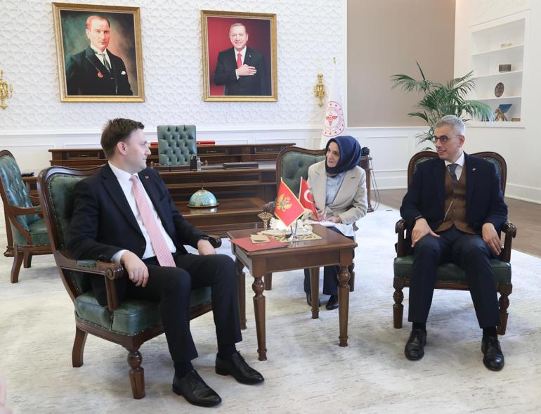 Bakan Memişoğlu, Karadağ Sağlık Bakanı Vojislav Šimun ile görüştü