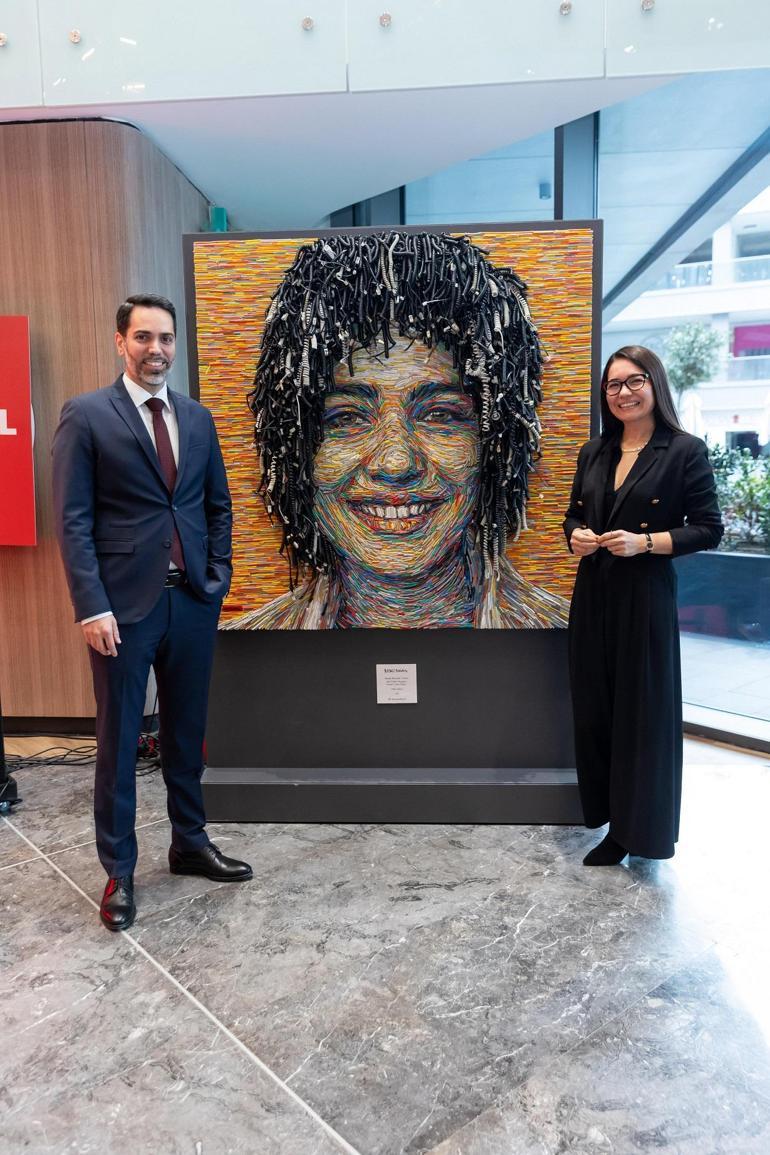 Deniz Sağdıç’ın ‘Sanat İyileştirir’ sergisi Memorial Göztepe Hastanesi’nde açıldı