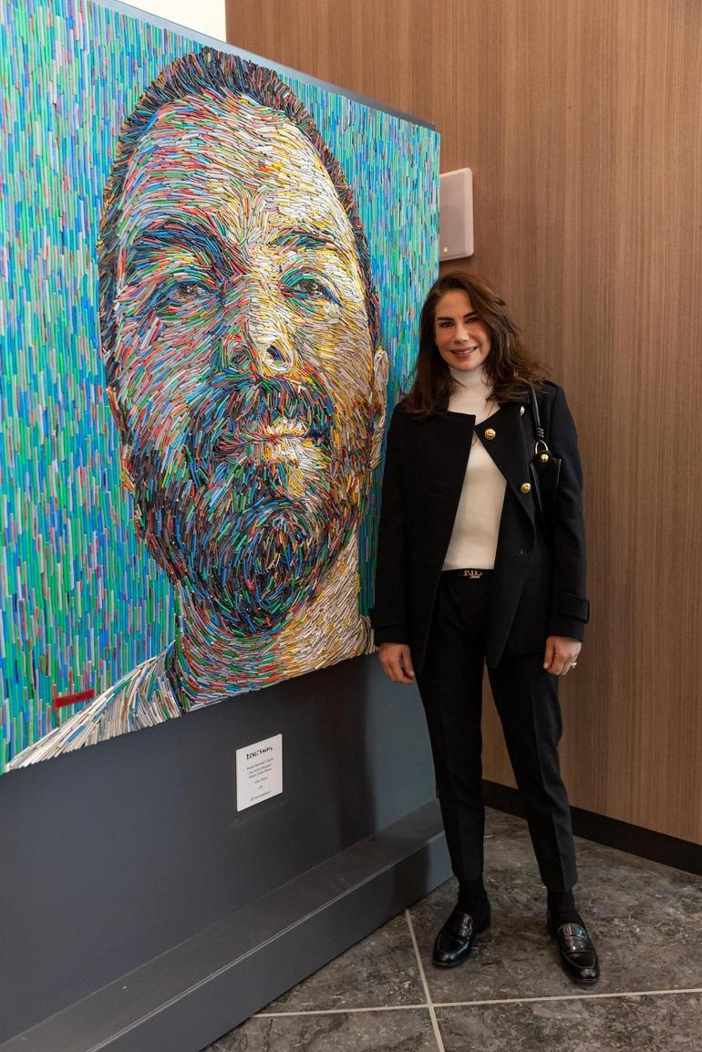 Deniz Sağdıç’ın ‘Sanat İyileştirir’ sergisi Memorial Göztepe Hastanesi’nde açıldı