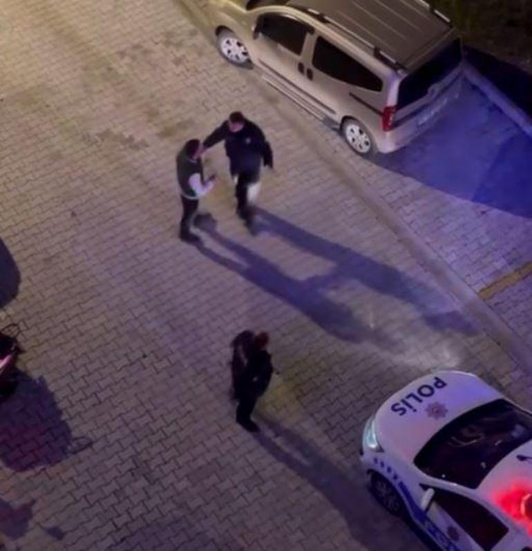 Akrabasının aracına pompalı tüfekle ateş açıp, lastiklerini kesti