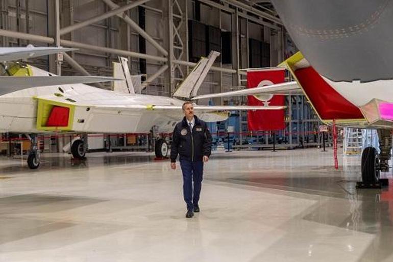 Haluk Görgün, KAAN hangarını ziyaret etti