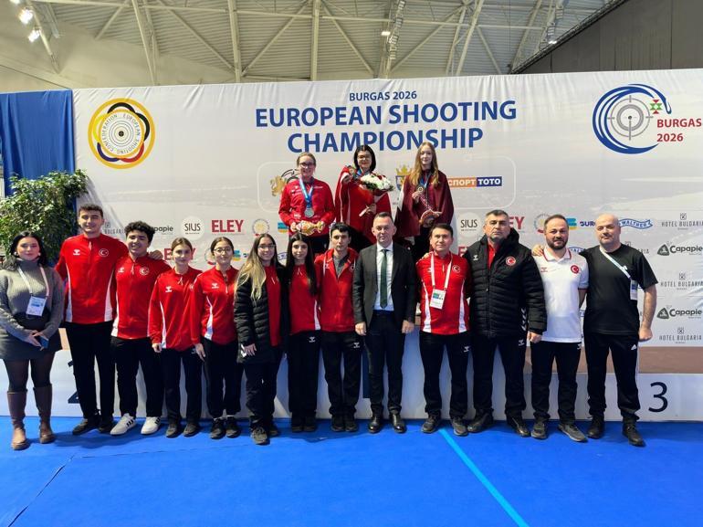 Mardinin rekortmen kızı Elif, Avrupa Şampiyonu oldu