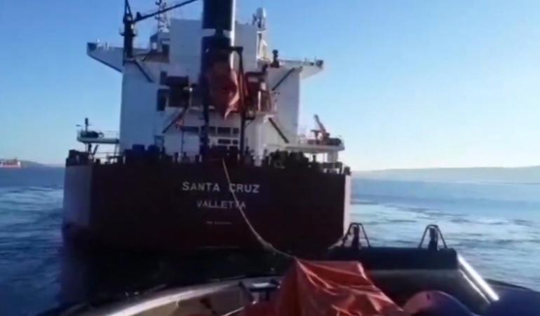 Çanakkale’de gemi arızası