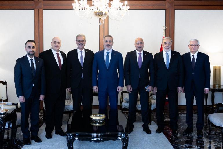 Bakan Fidan, Gazze Yönetimi Ulusal Komitesi Başkanı Şaatı kabul etti