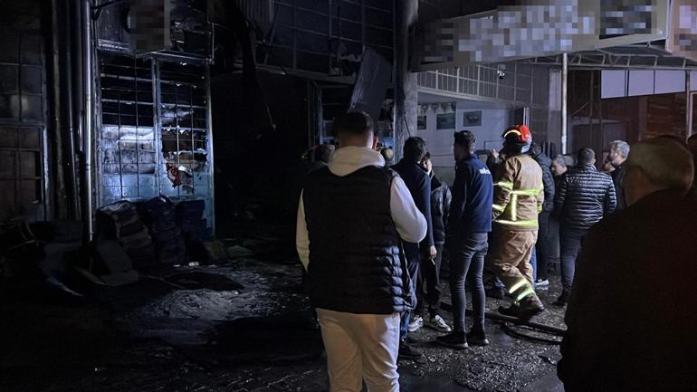 Nevşehir’de oto döşeme dükkanında yangın