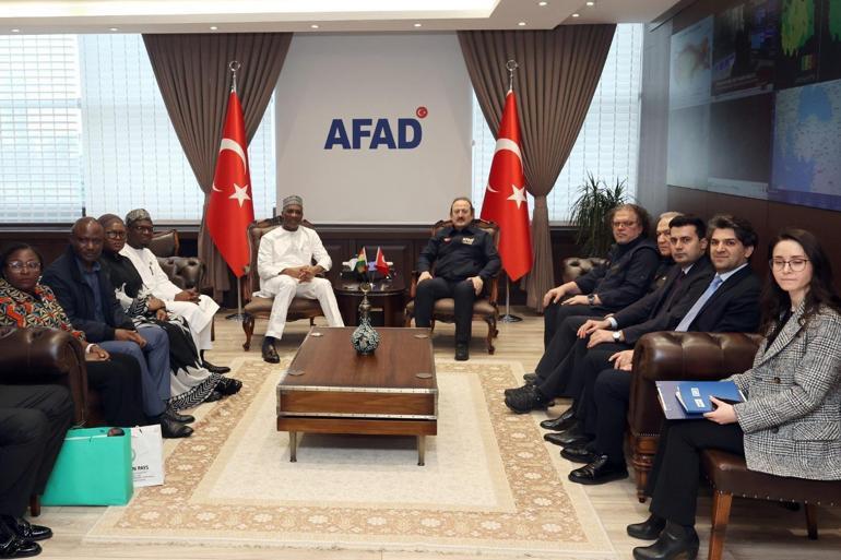 AFAD Başkanı Pehlivan, Gana İçişleri Bakanı Muntaka ile görüştü