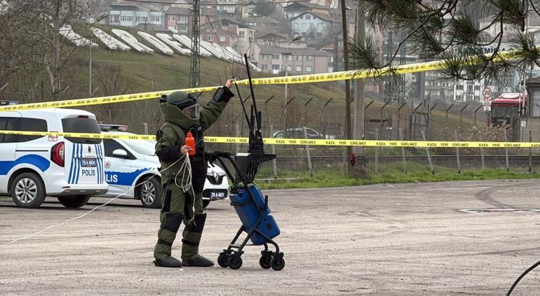 Fünye ile patlatılan valizden kıyafet çıktı