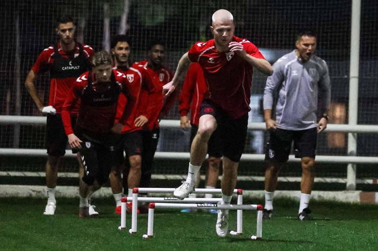 Samsunspor, Thorsten Fink ile ilk antrenmanına çıktı