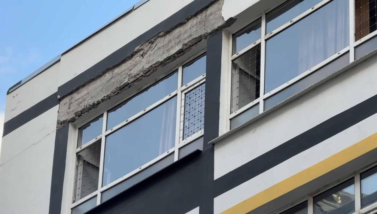 Nişantaşı’nda başına sıva parçaları düşen çocuk yaralandı; kurtulan engelli adam: Dehşet içindeydim