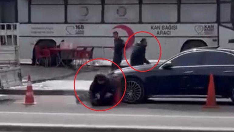 Diyarbakırda 3 kişinin yaralandığı silahlı kavga kamerada