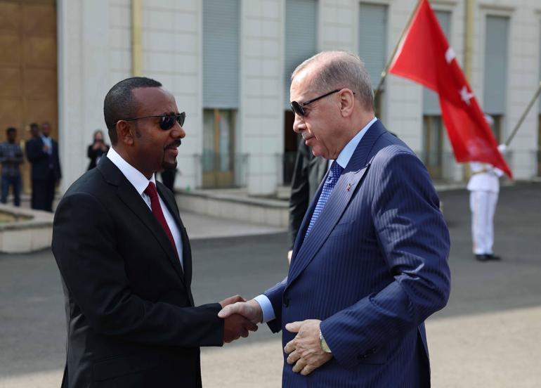 Cumhurbaşkanı Erdoğan, Etiyopya Başbakanı Ali ile görüştü