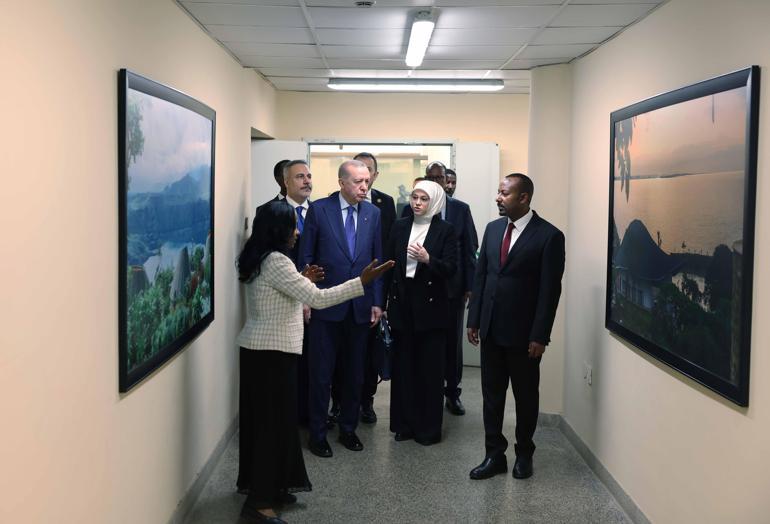 Cumhurbaşkanı Erdoğan, Etiyopya Başbakanı Ali ile görüştü