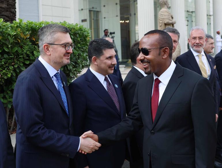 Cumhurbaşkanı Erdoğan, Etiyopya Başbakanı Ali ile görüştü