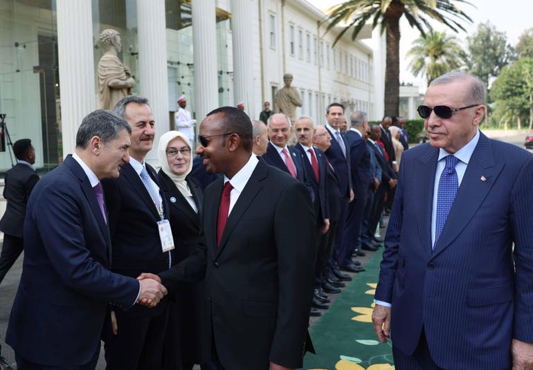 Cumhurbaşkanı Erdoğan, Etiyopya Başbakanı Ali ile görüştü