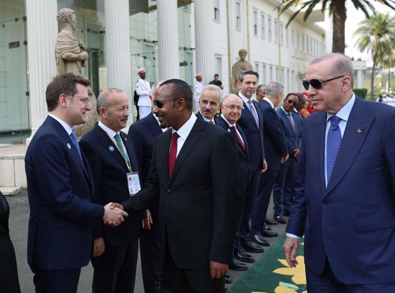 Cumhurbaşkanı Erdoğan, Etiyopya Başbakanı Ali ile görüştü