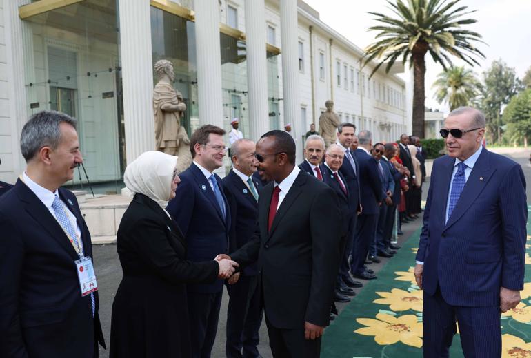 Cumhurbaşkanı Erdoğan, Etiyopya Başbakanı Ali ile görüştü