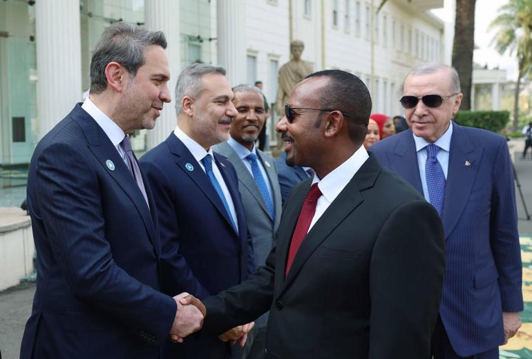 Cumhurbaşkanı Erdoğan, Etiyopya Başbakanı Ali ile görüştü