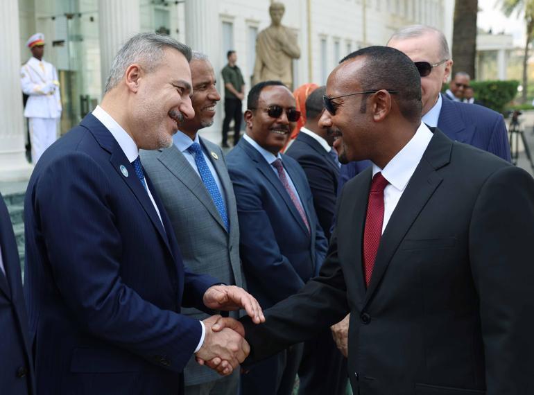 Cumhurbaşkanı Erdoğan, Etiyopya Başbakanı Ali ile görüştü