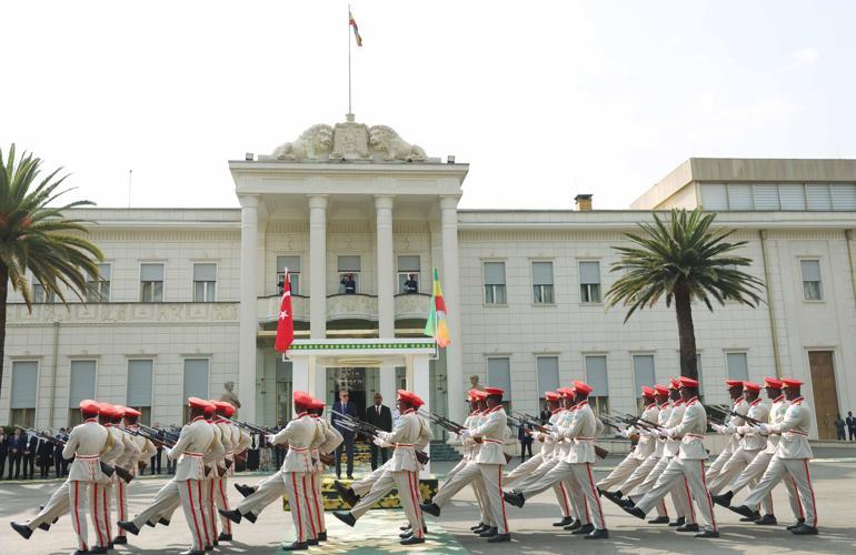 Cumhurbaşkanı Erdoğan, Etiyopya Başbakanı Ali ile görüştü