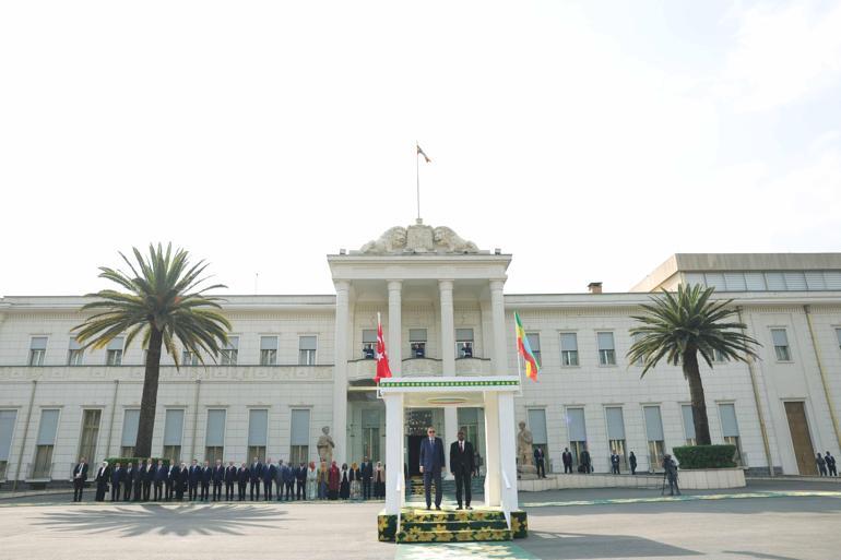 Cumhurbaşkanı Erdoğan, Etiyopya Başbakanı Ali ile görüştü