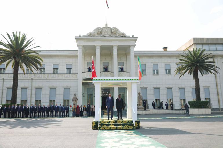 Cumhurbaşkanı Erdoğan, Etiyopya Başbakanı Ali ile görüştü