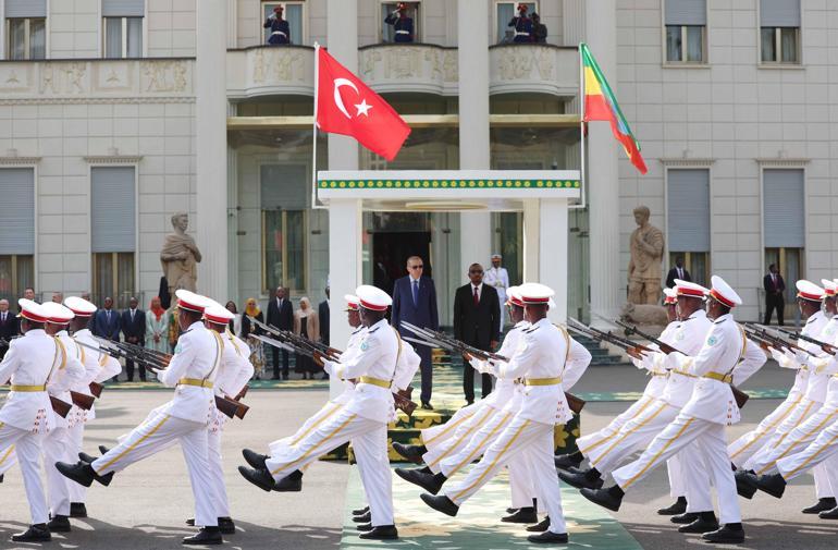 Cumhurbaşkanı Erdoğan, Etiyopya Başbakanı Ali ile görüştü