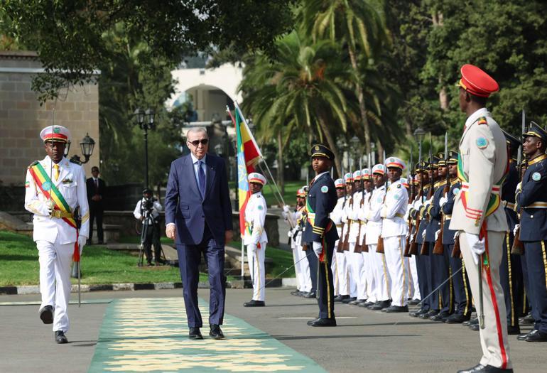 Cumhurbaşkanı Erdoğan, Etiyopya Başbakanı Ali ile görüştü