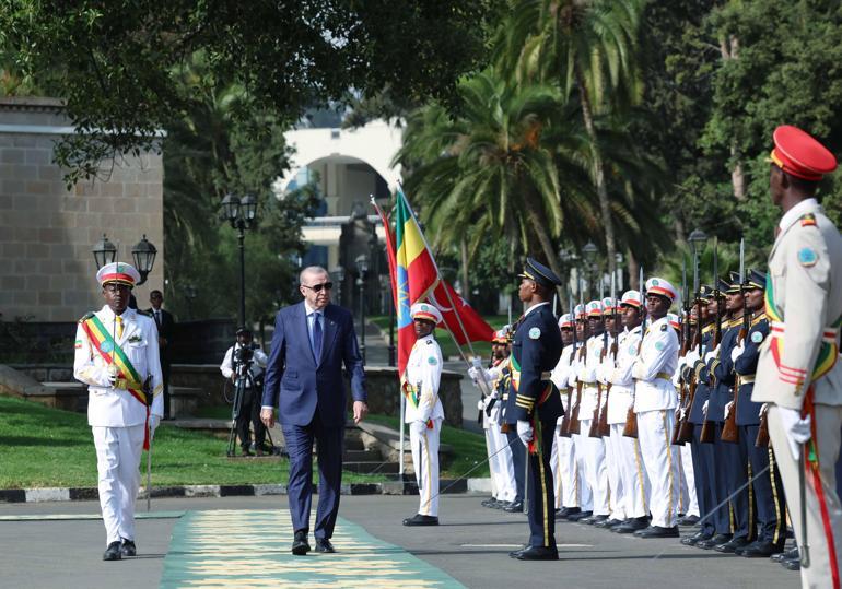 Cumhurbaşkanı Erdoğan, Etiyopya Başbakanı Ali ile görüştü