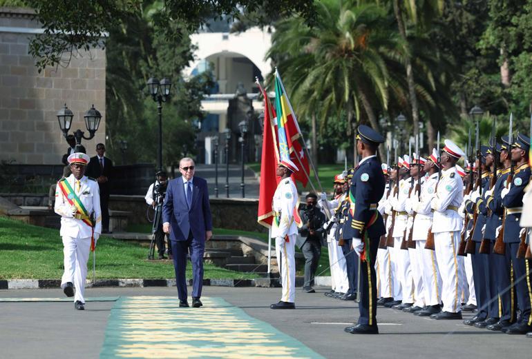 Cumhurbaşkanı Erdoğan, Etiyopya Başbakanı Ali ile görüştü