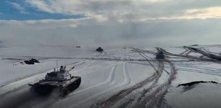 Karsta Kış Tatbikatı-2026nın seçkin gözlemci günü gerçekleştirildi