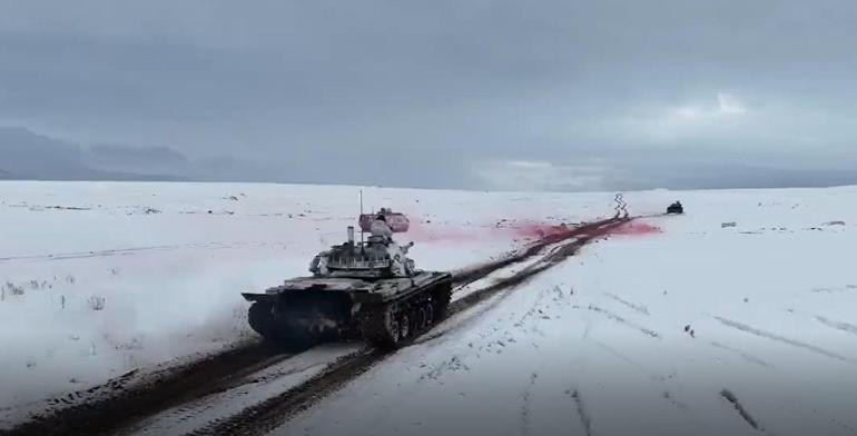 Karsta Kış Tatbikatı-2026nın seçkin gözlemci günü gerçekleştirildi