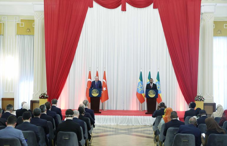 Cumhurbaşkanı Erdoğan: Etiyopyadaki en büyük ikinci yatırımcı ülke olmaktan memnuniyet duyuyoruz