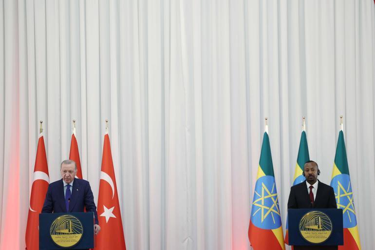 Cumhurbaşkanı Erdoğan: Etiyopyadaki en büyük ikinci yatırımcı ülke olmaktan memnuniyet duyuyoruz