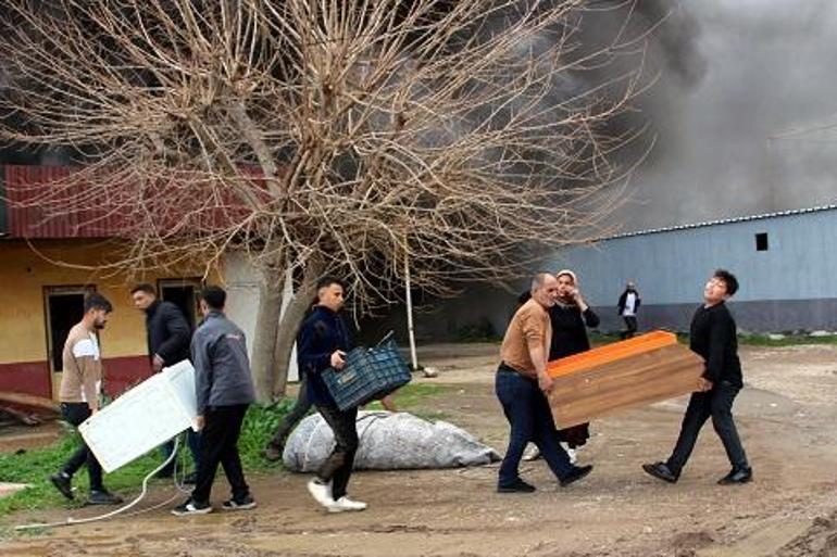 Ekmek fırını çıkan yangında kullanılamaz hale geldi