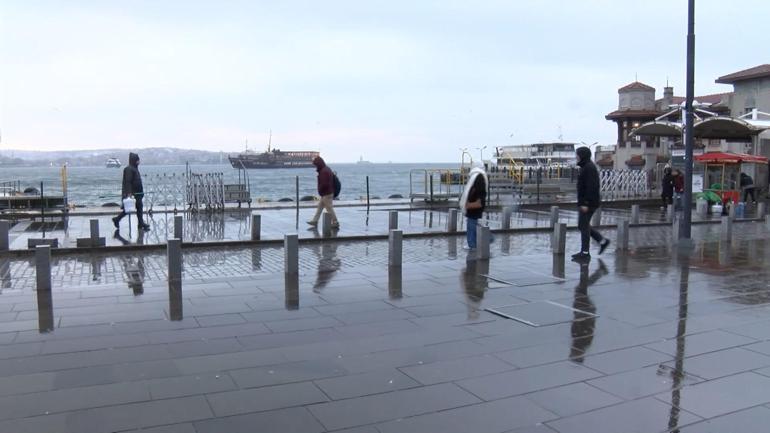 İstanbulda bazı vapur seferleri iptal edildi