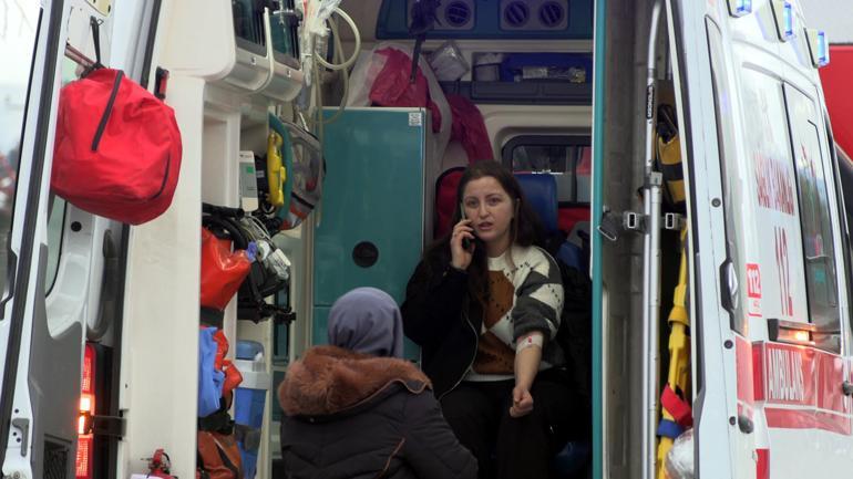 7 kişinin yaralandığı zincirleme kaza sonrası kavga çıktı; 2 gözaltı