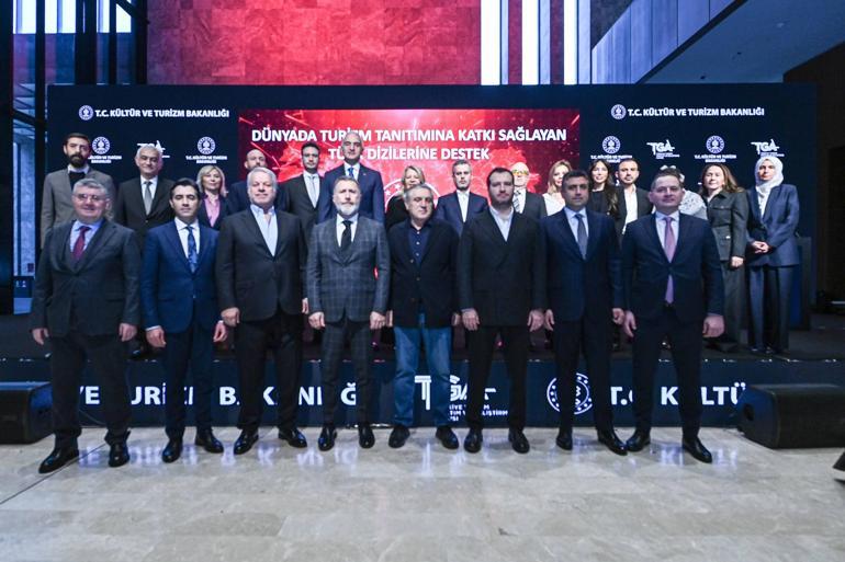 Bakan Ersoy: Dizilerin her bir bölümü için 100 bin dolar karşılığı Türk lirasına kadar destek sağlayacağız