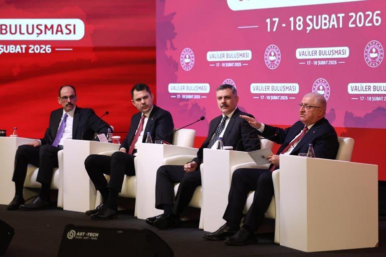 Bakanlar ve MİT Başkanı Kalın, Valiler Buluşmasına katıldı