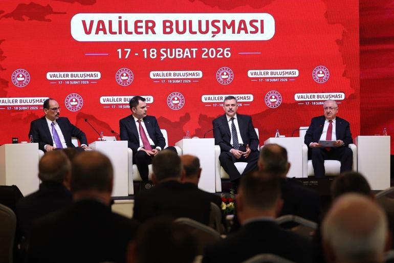 Bakanlar ve MİT Başkanı Kalın, Valiler Buluşmasına katıldı