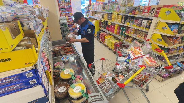 Avcılar’da market denetimi: Son kullanma tarihi geçen ürünlere el konuldu