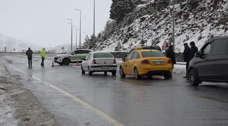 Kayseri-Erciyes kara yolu trafiğe kapatıldı